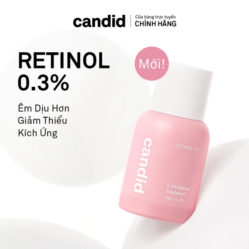 Tinh Chất Hỗ Trợ Cải Thiện Nền Da Candid Retinol Treament 30ml