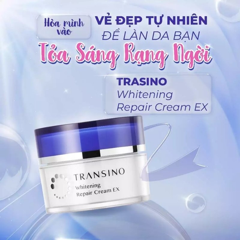 Kem Dưỡng Đêm Đặc Trị Nám Transino Whitening Repair Cream EX 35g