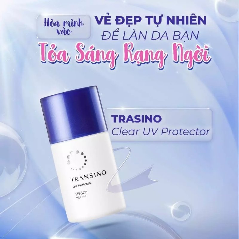 Kem Chống Nắng Trắng Da Transino UV Protector SPF50+ 30ml (Mẫu Mới)