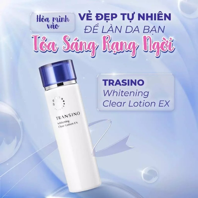 Nước Hoa Hồng Trị Nám, Dưỡng Trắng Transino Brightening Clear Lotion EX 150ml (Mẫu Mới)