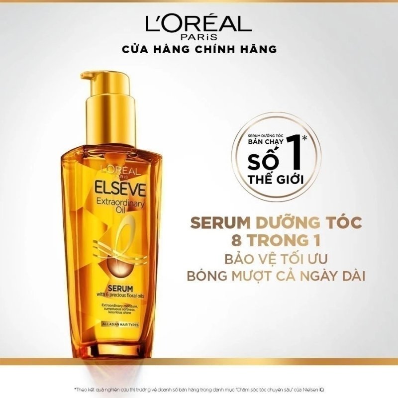 Dầu Dưỡng Tóc Tinh Dầu Hoa L'Oreal Elseve Extraodinary Oil