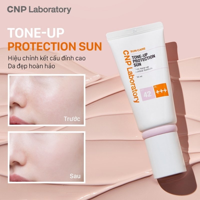 Kem Chống Nắng CNP Laboratory Tone Up Protection Sun SPF42 50ml (Nhập Khẩu)