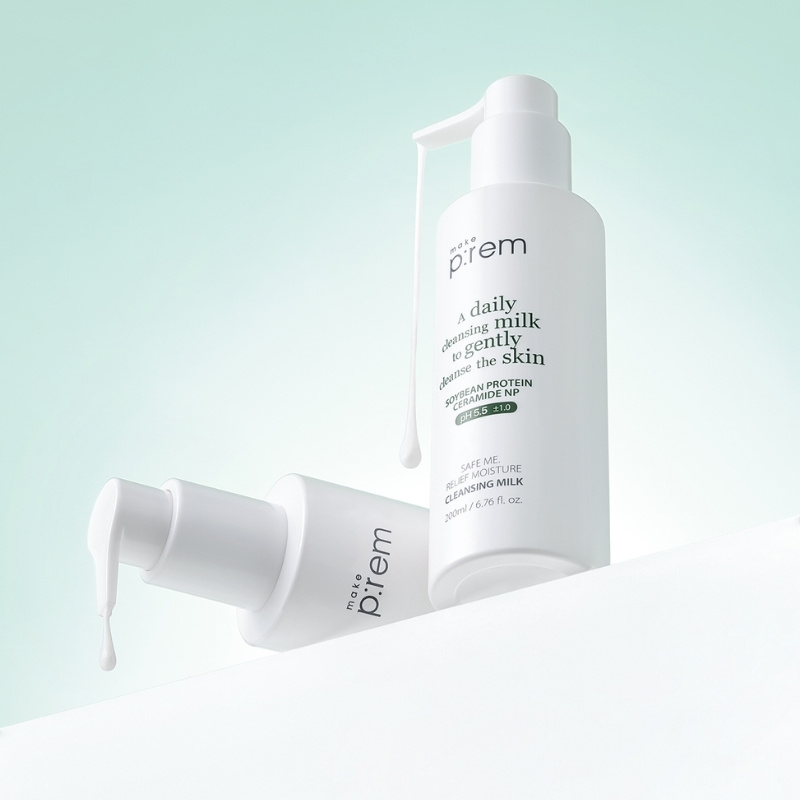 Sữa Tẩy Trang Make P:rem Safe Me Relief Moisture Cleansing Milk