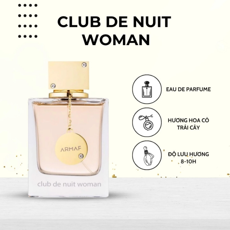Nước Hoa Nữ Armaf Club De Nuit Woman EDP