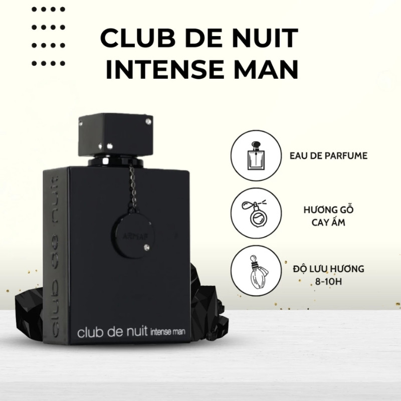 Nước Hoa Nam Armaf Club De Nuit Intense Man EDT