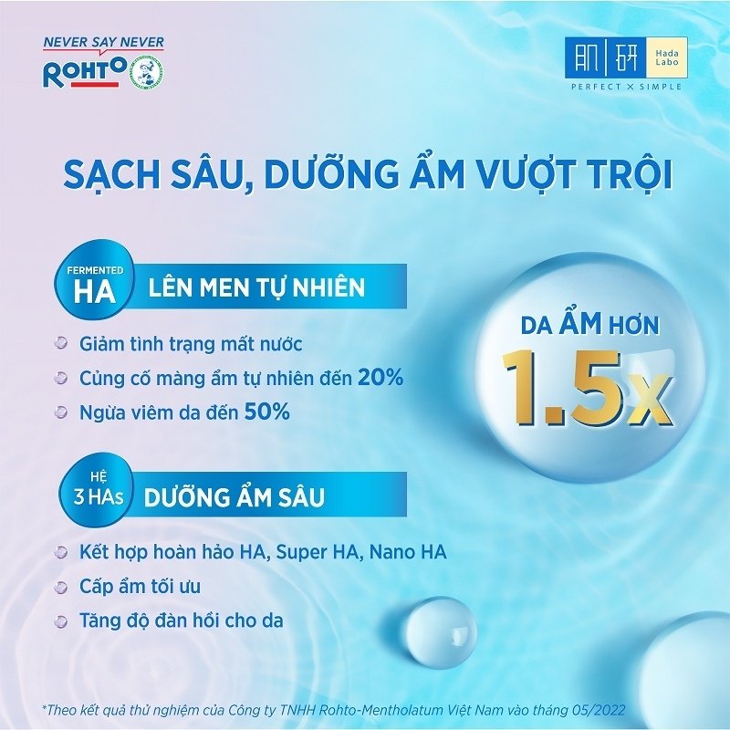 Nước Tẩy Trang Hada Labo Sạch Sâu Dưỡng Ẩm Micellar Water Hydrating