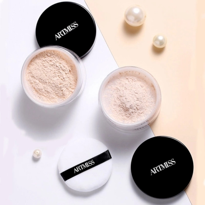 Phấn Phủ Trang Điểm Kiểm Soát Dầu Artmiss Transparent Matte Powder