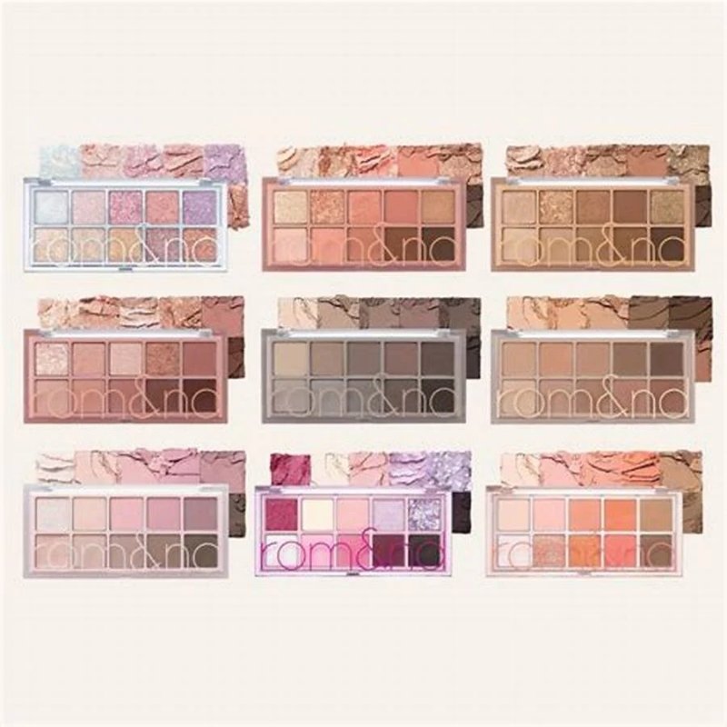 Bảng Phấn Mắt 10 Ô Romand Better Than Palette
