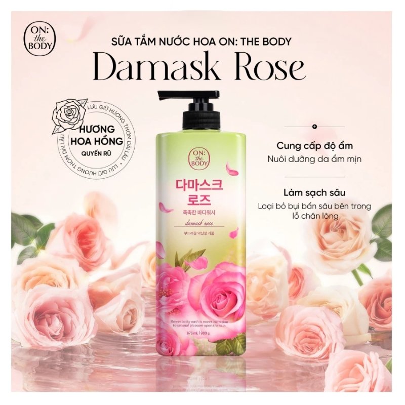 Sữa Tắm Hương Nước Hoa On: The Body Wash 900g (Mẫu Mới)