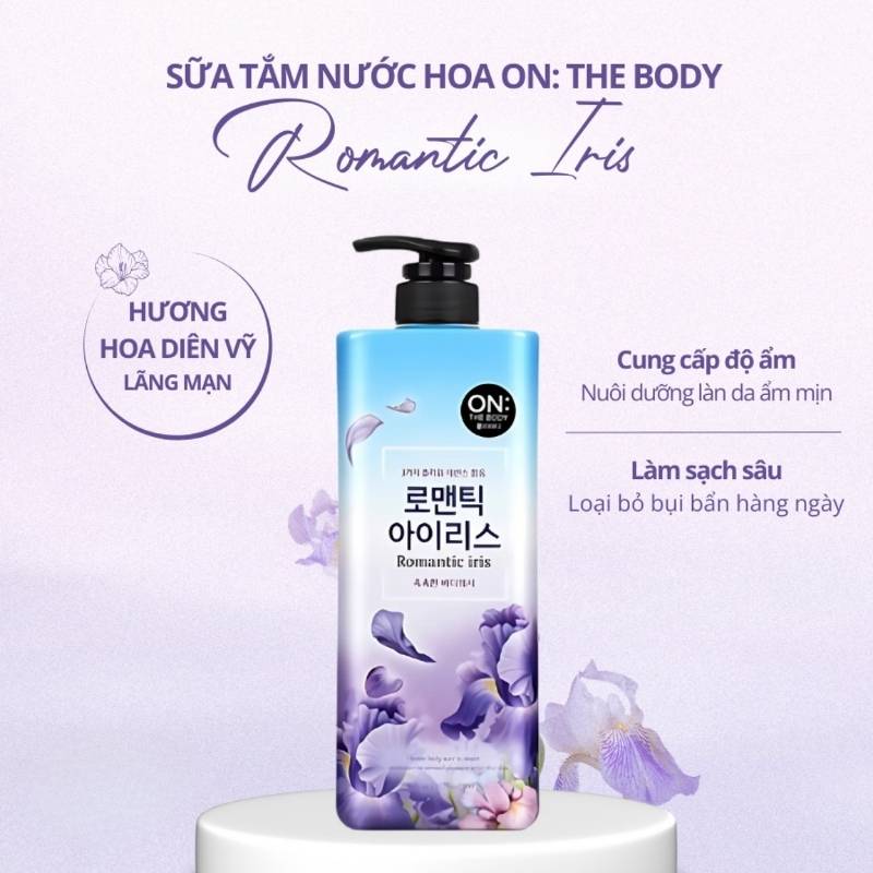 Sữa Tắm Hương Nước Hoa On: The Body Wash 900g (Mẫu Mới)