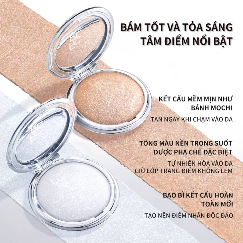 Phấn Bắt Sáng Nhủ Focallure Starry Light Highlight 8.5g - WT01