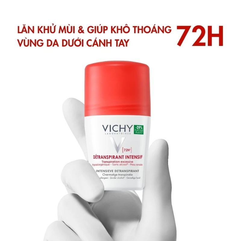 Lăn Khử Mùi Vichy Anti-Transpirant 50ml