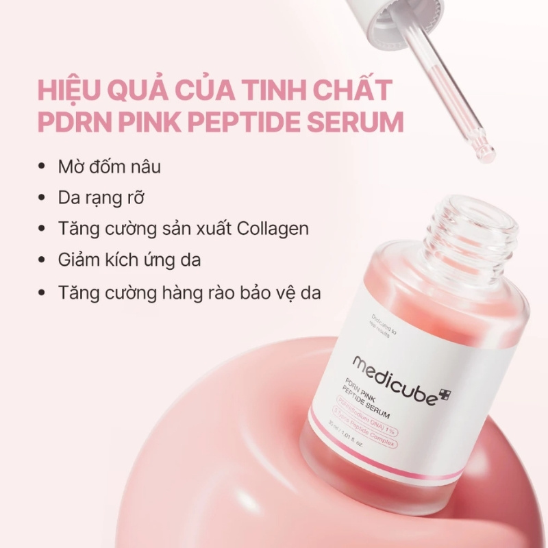 Tinh Chất Làm Sáng, Săn Chắc Da Medicube PDRN Pink Peptide 30ml