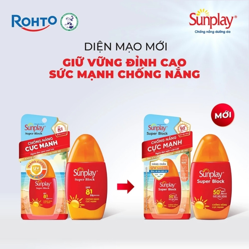 Sữa Chống Nắng Sunplay Bảo Vệ Vượt Trội Super Block SPF50