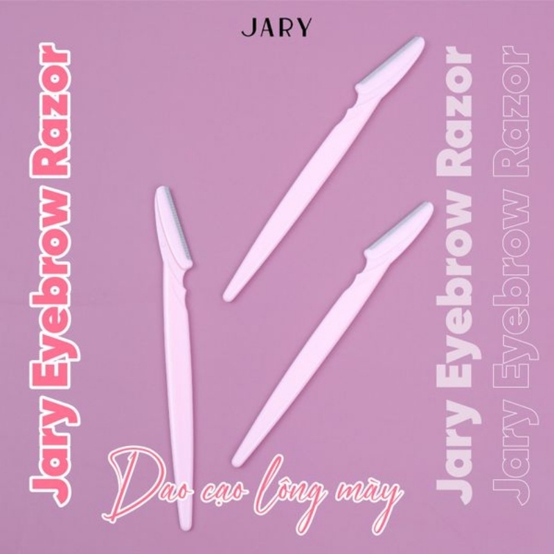 Set 3 Dao Cạo Lông Mày Nhựa Jary Eyebrow Razor - ER02