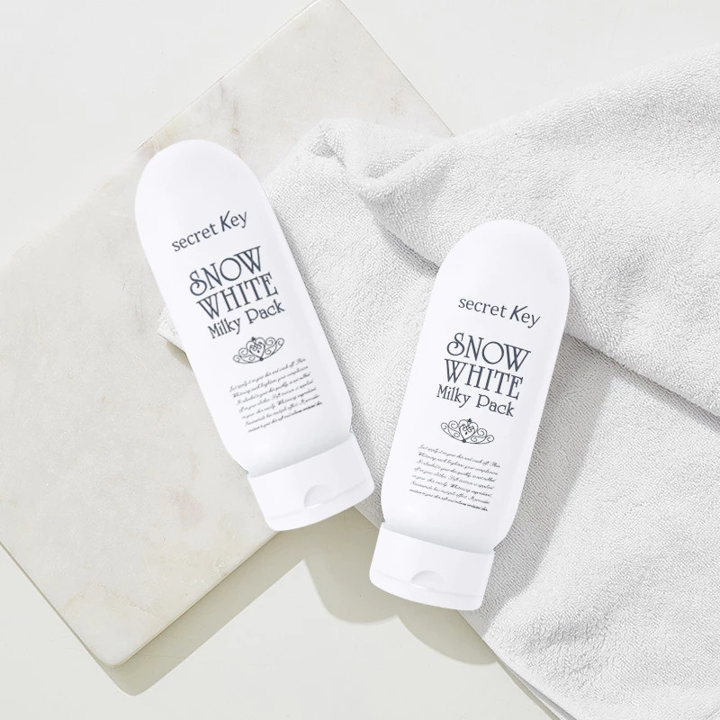 Kem Tắm Trắng Secret Key Snow White Milky Pack 200g