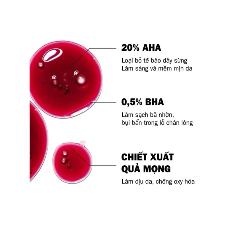 Tinh Chất Tái Tạo Da So Natural Red Peel Tingle Serum Facial Peeling