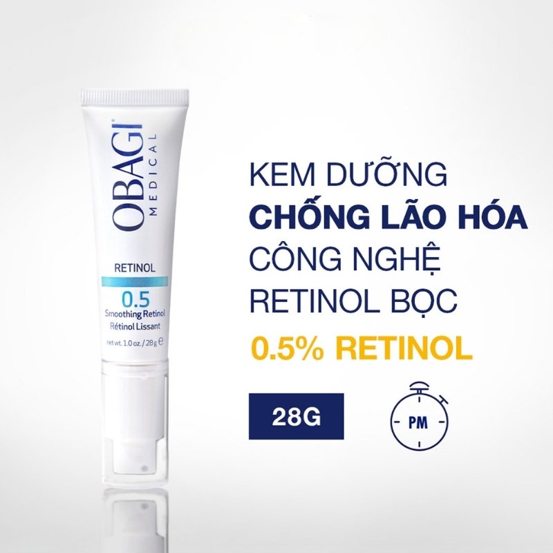 Kem Dưỡng Ẩm Giảm Nếp Nhăn Obagi Retinol 28g