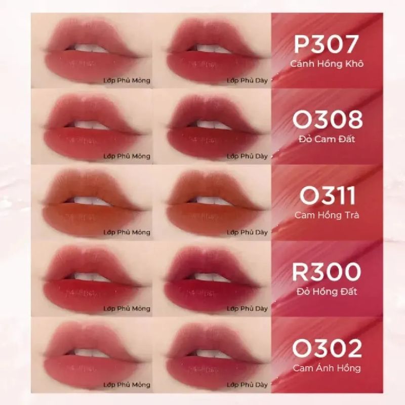 Son Kem Lì Siêu Mịn Môi Colorkey Soft Matte Water Tint 1.8g