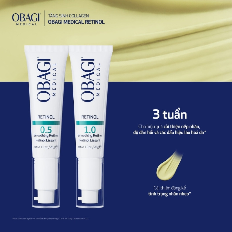 Kem Dưỡng Ẩm Giảm Nếp Nhăn Obagi Retinol 28g