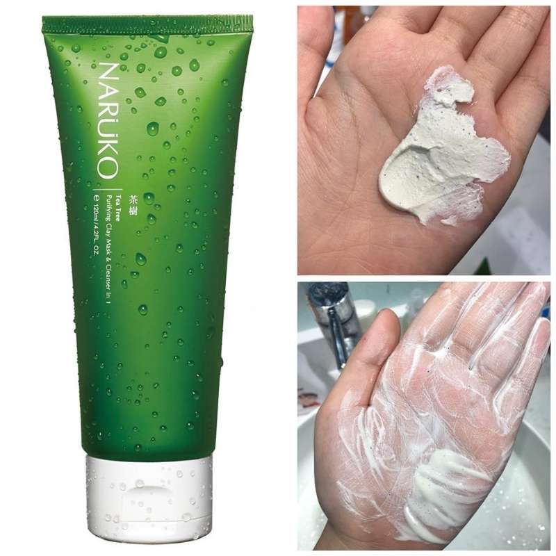 Sữa Rửa Mặt Tràm Trà Naruko Tea Tree Purifying Clay Mask & Cleanser In 1 120ml