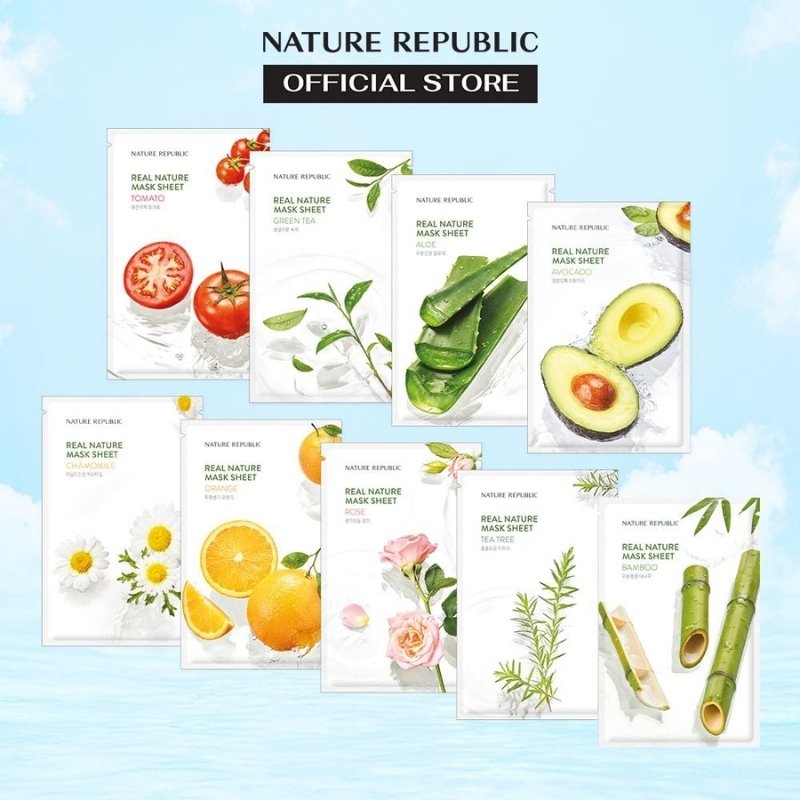 Mặt Nạ Giấy Nature Republic Real Nature