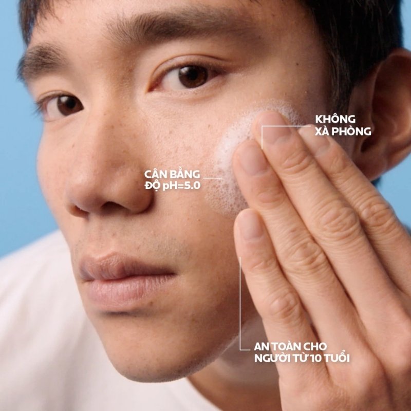 Sữa Rửa Mặt La Roche-Posay Cho Da Dầu, Nhạy Cảm Effaclar Gel Moussant Purifiant (Nhập Khẩu)