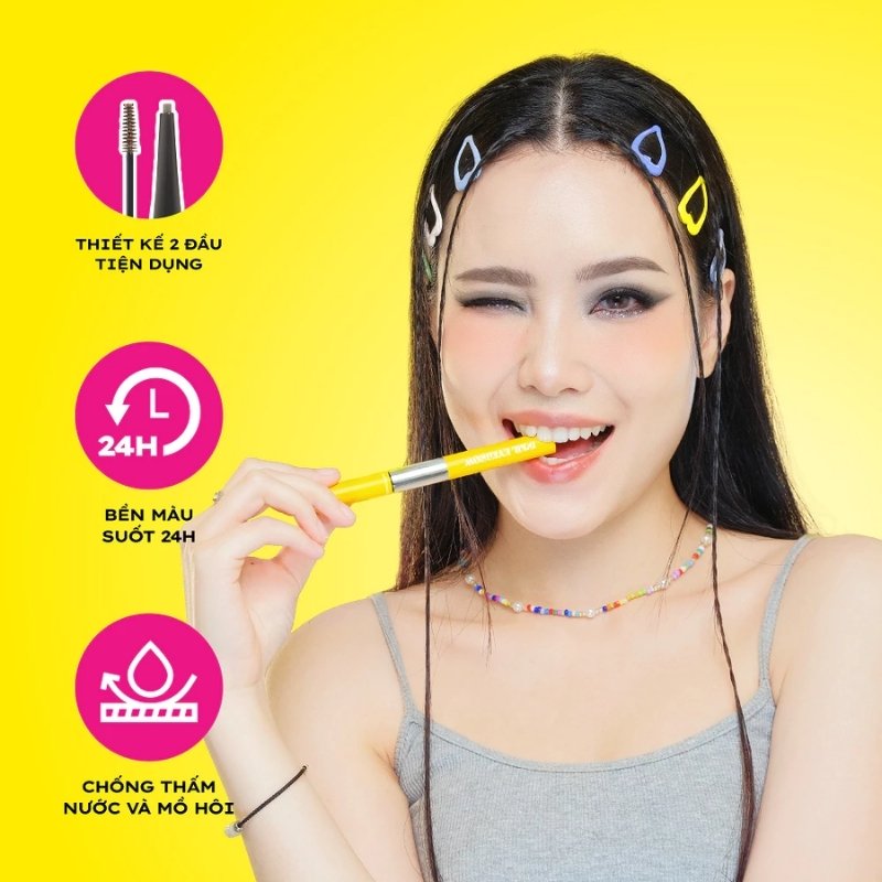 Chì Kẻ Mày 2 Đầu Lemonade Want It Got It Dual Eyebrow 2g + 2ml