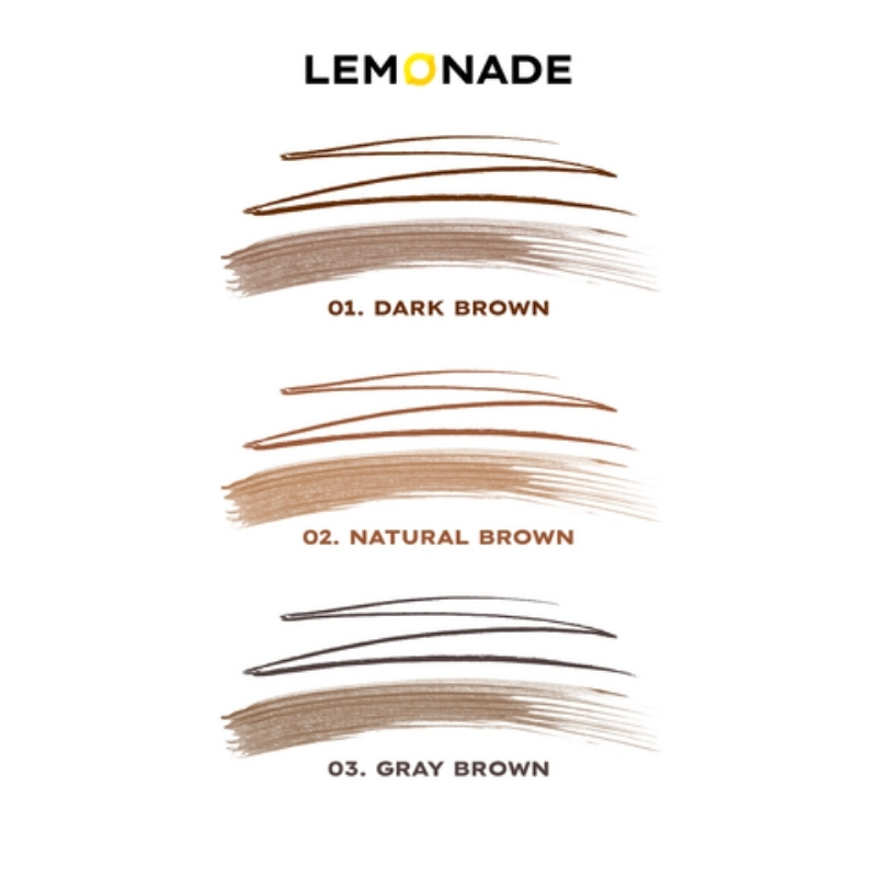 Chì Kẻ Mày 2 Đầu Lemonade Want It Got It Dual Eyebrow 2g + 2ml