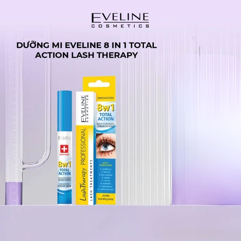 Huyết Thanh Dưỡng Dài Mi Eveline 8in1 10ml