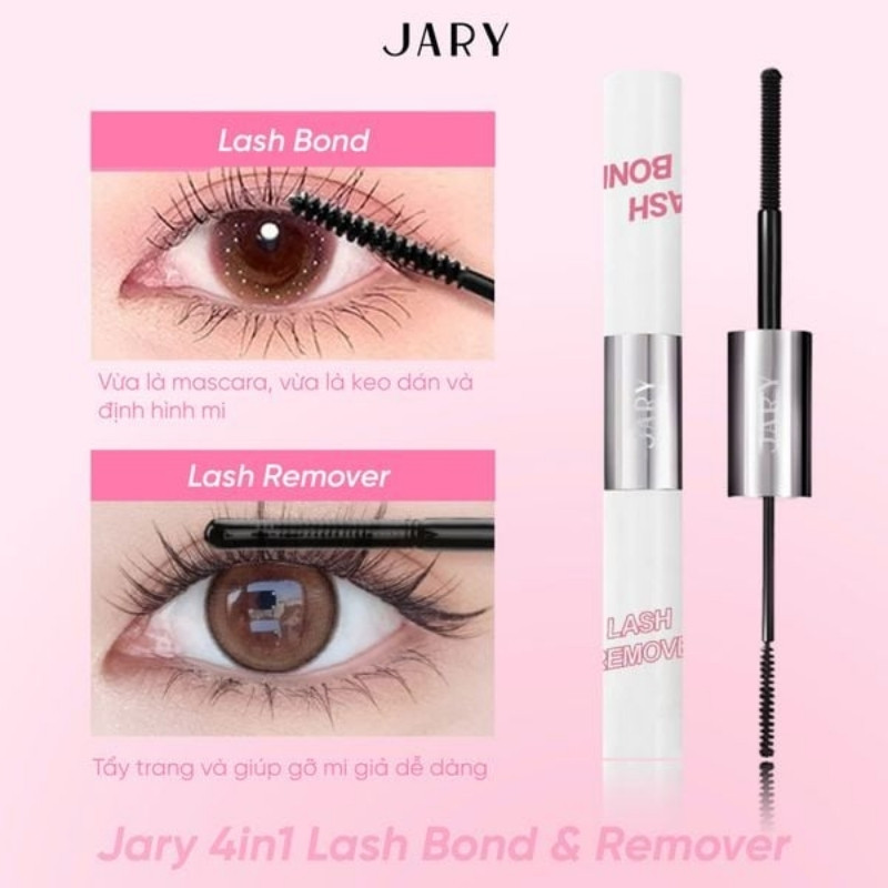 Keo Dán Mi Jary 2 Đầu 4in1 Lash Bond & Remover 4g