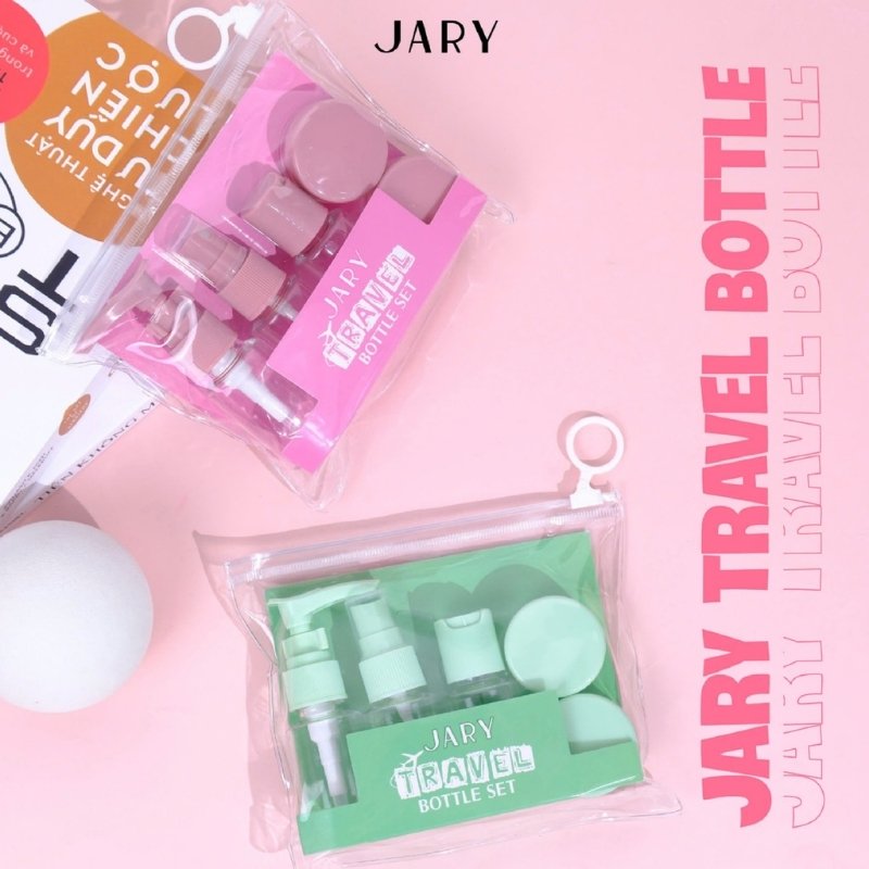Set Bình Chiết Mỹ Phẩm Jary Travel Bottle Set