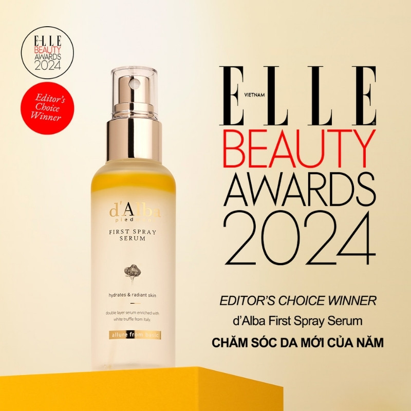 Xịt Khoáng Dưỡng Ẩm Căng Bóng Da D'Alba Truffle First Spray Serum 100ml (Nhập Khẩu)