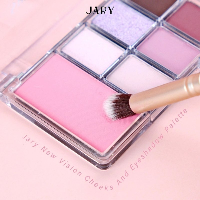 Bảng Phấn Má Và Mắt 7 Ô Jary New Vision Cheeks And Eyeshadow Palette