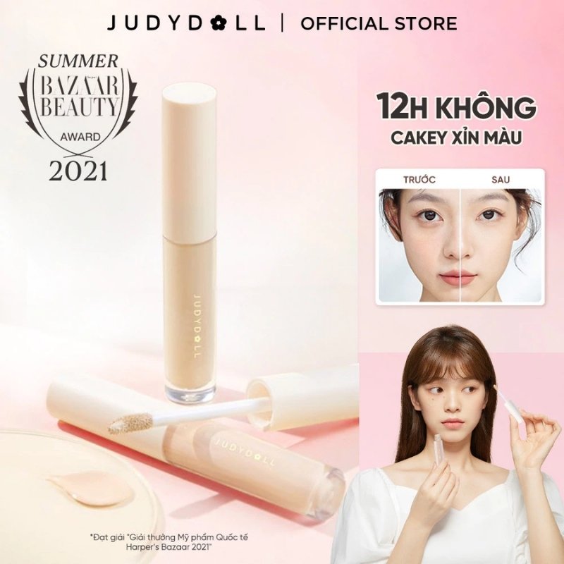 Kem Che Khuyết Điểm Judydoll Traceless Cloud-Touch Concealer 3,2g (Mẫu Mới)