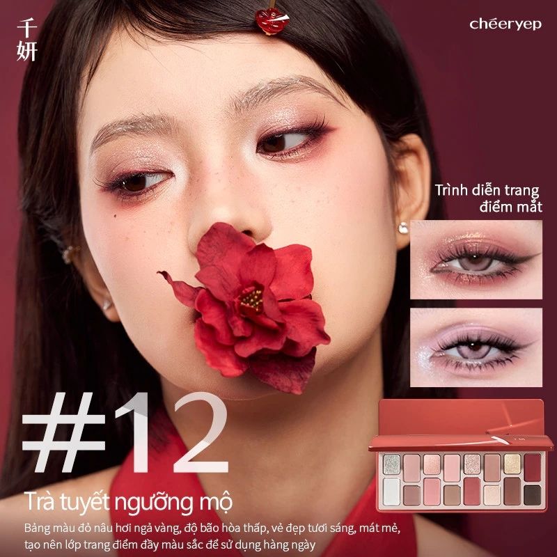 Phấn Mắt 16 Ô Cheeryep Eyeshadow Palette