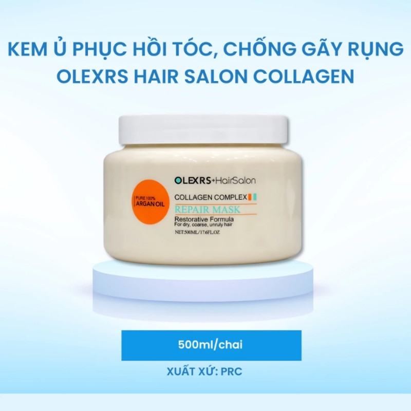 Ủ Tóc Olexrs Collagen Complex Repair Mask 500ml