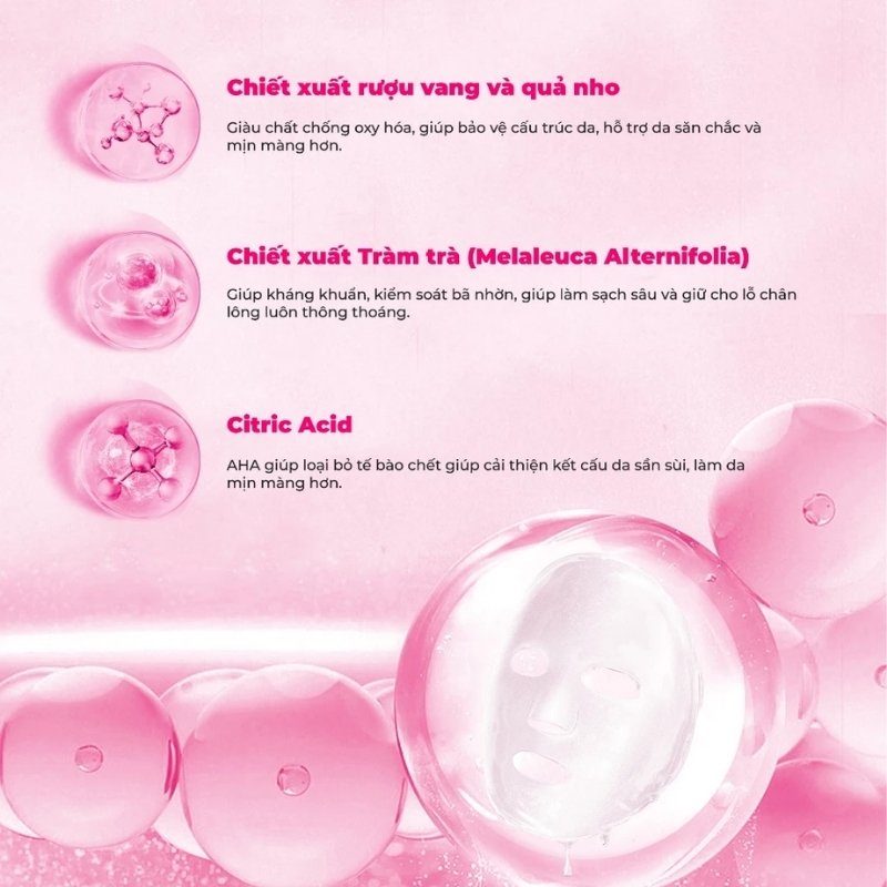 Mặt Nạ Giấy Làm Sạch Da BNBG Purifying Jelly Mask
