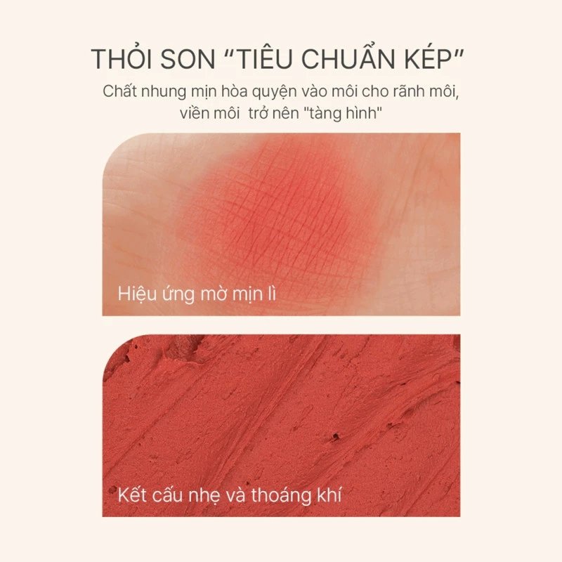 Son Thỏi Lì 3CE Blur Matte Lipstick