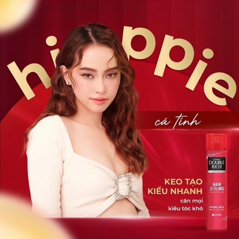 Keo Giữ Nếp Tóc Double Rich Hair Spray Strong Hold 170ml