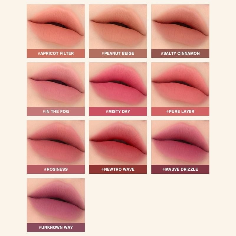 Son Thỏi Lì 3CE Blur Matte Lipstick