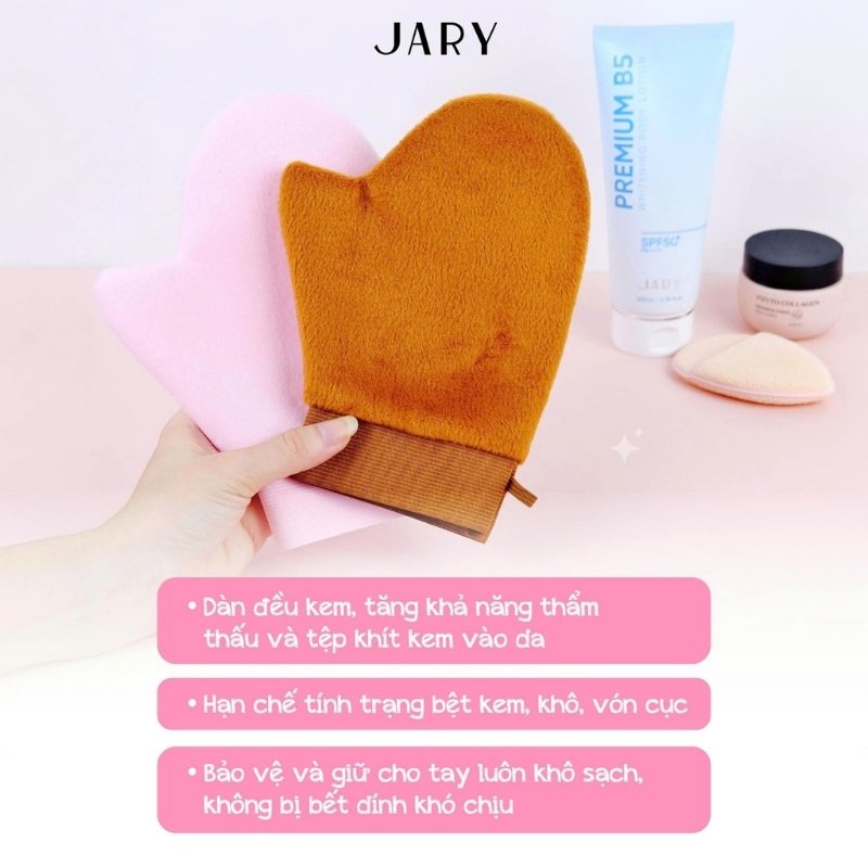Găng Tay Dùng Để Thoa Kem Dưỡng Thể Jary Body Lotion Glove