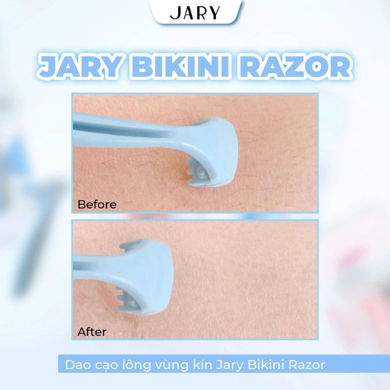 Set 2 Cái Dao Cạo Lông Vùng Kín Jary Bikini Razor