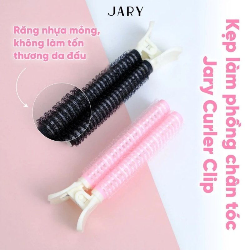 Kẹp Làm Phồng Chân Tóc Jary Hair Curler Clip (Set 2 Cái)