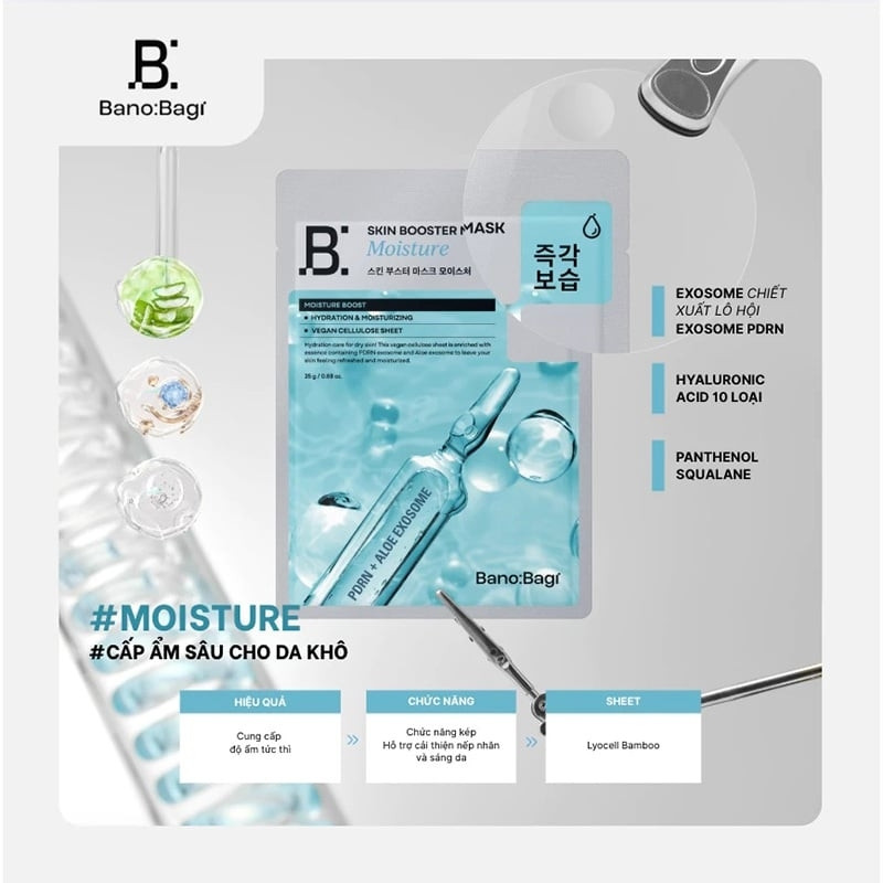 Mặt Nạ Giấy Banobagi Skin Booster Mask 25g