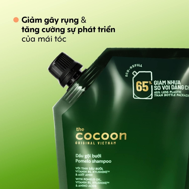 Dầu Gội Bưởi Cocoon Giảm Rụng & Kích Thích Mọc Tóc Pomelo