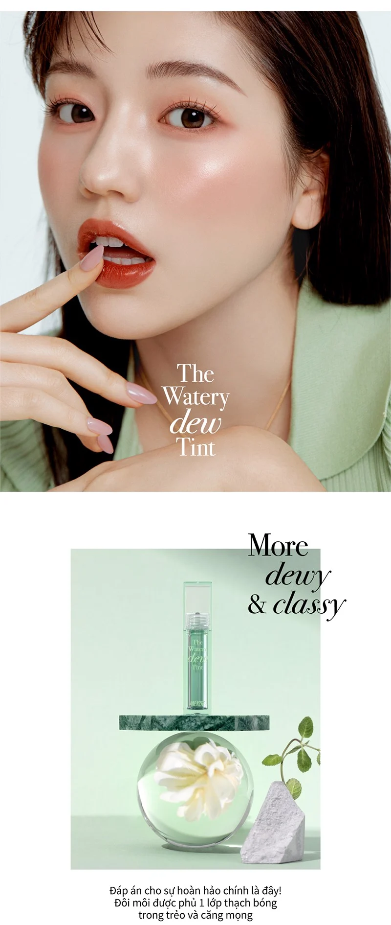 Son Kem Bóng Merzy The Watery Dew Tint (Version 3) - WD15 Liberty Brick