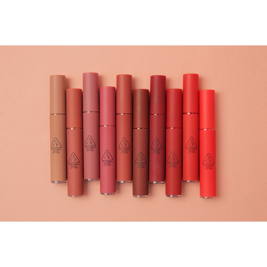 Son kem lì 3CE Velvet Lip Tint