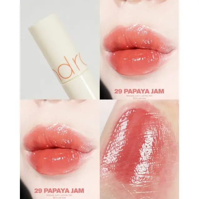 Son Kem Romand Juicy Lasting Tint - 29 Papaya Jam (Milk Grocery Collection)