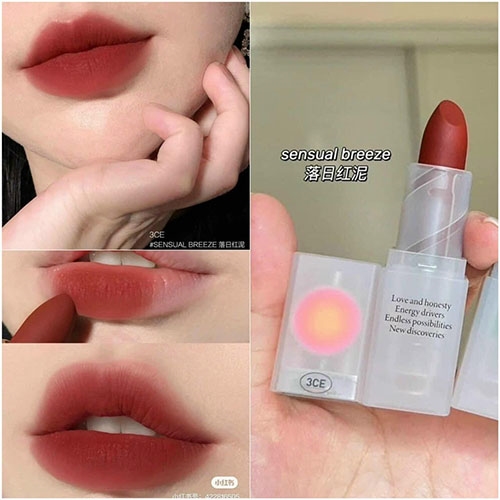 Son Thỏi 3CE Soft Matte Lipstick 3,5g (Mystic Moods Energy Drivers)